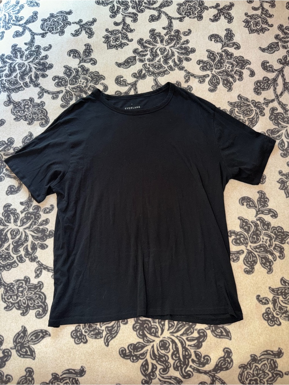 Everlane Black Crew Neck T-Shirt